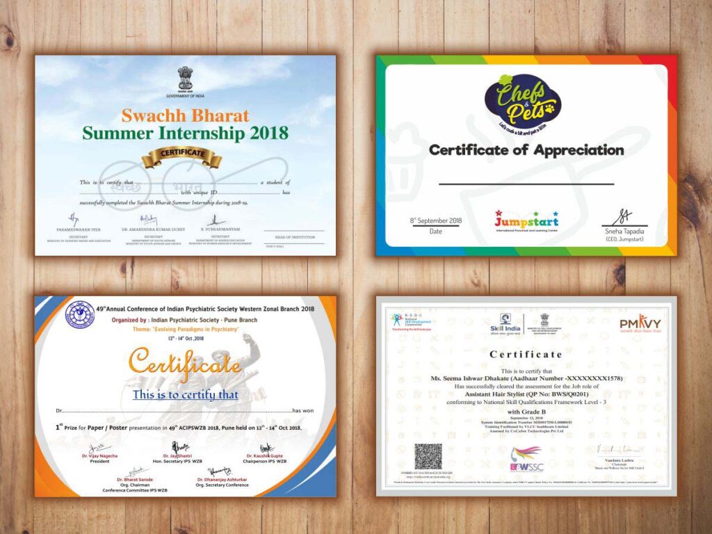 Certificate Printing Bangor 