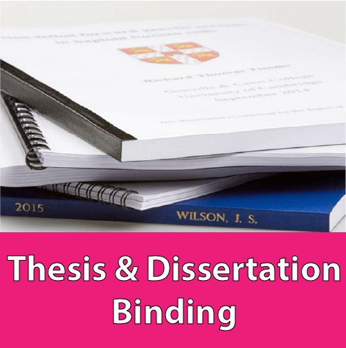 Dissertation Binding Bangor